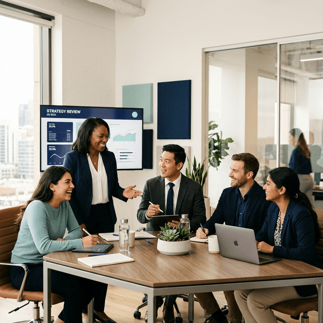 Modern collaboration workspace